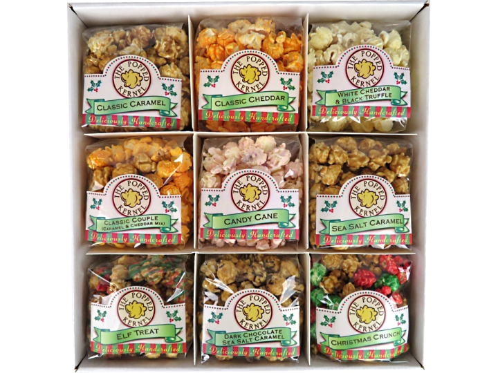 Christmas Cravings Sampler Gift Box | The Popped Kernel